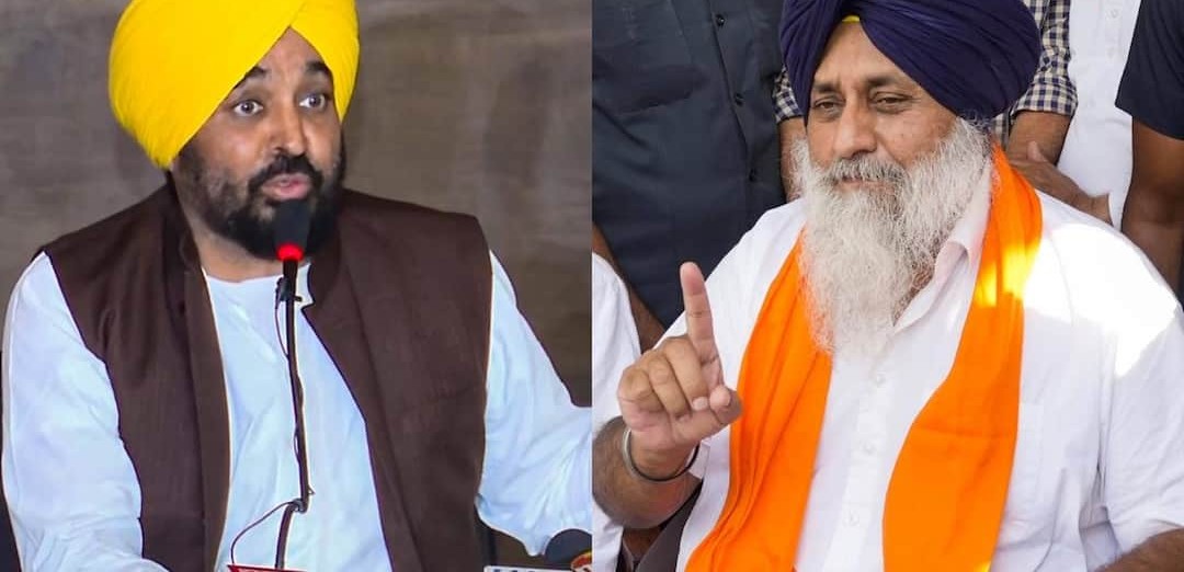 पंजाब में 'बोर्ड वॉर': बेअदबी मामले पर CM भगवंत मान और अकाली दल में आर-पार, गुरुद्वारों के बाहर भारी तनाव