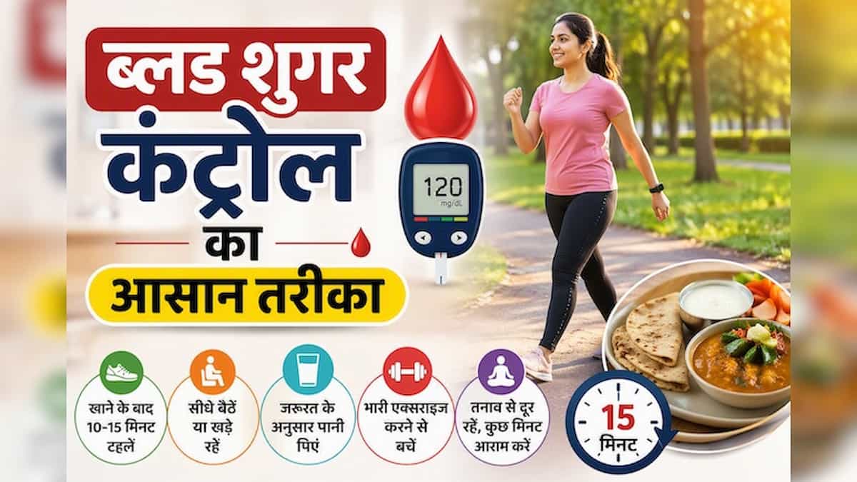 सावधान! खाना खाते ही बैठने वाले तुरंत बदलें ये आदत, गुरुग्राम के फोर्टिस डॉक्टर ने बताया शुगर कंट्रोल रखने का 15 मिनट का सीक्रेट