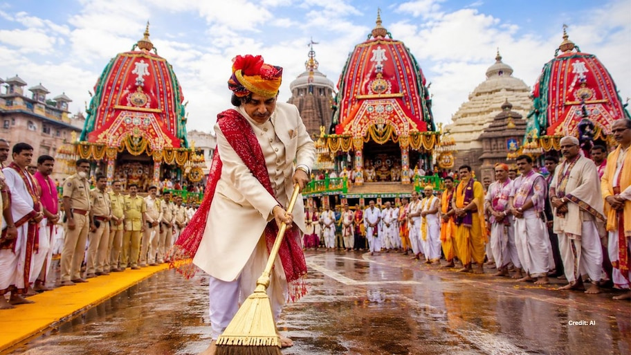 कौन हैं भगवान जगन्नाथ के ‘प्रथम सेवक’? जो रथ यात्रा से पहले सोने की झाड़ू से साफ करते हैं भगवान का रास्ता
