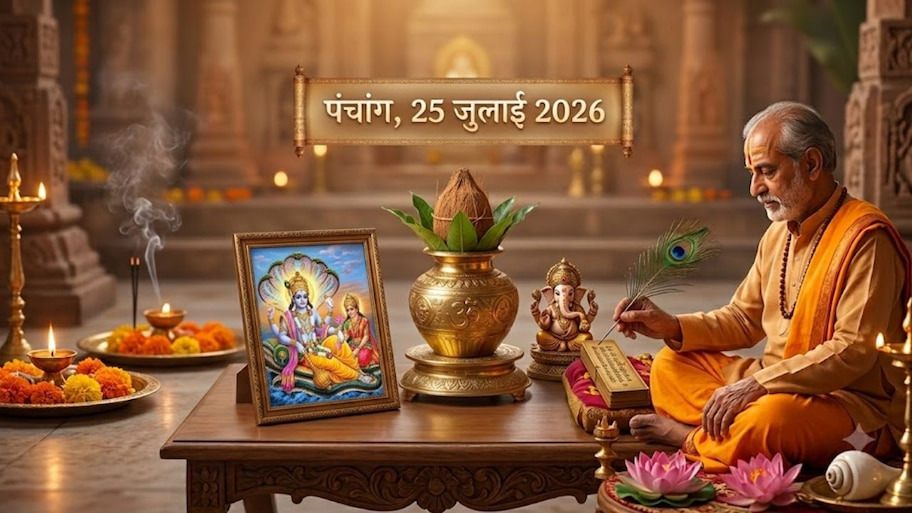 Aaj Ka Panchang: भद्रा के साए में देवशयनी एकादशी, आज से ही शुरू होंगे गौरी व्रत, देखें 25 जुलाई का पंचांग