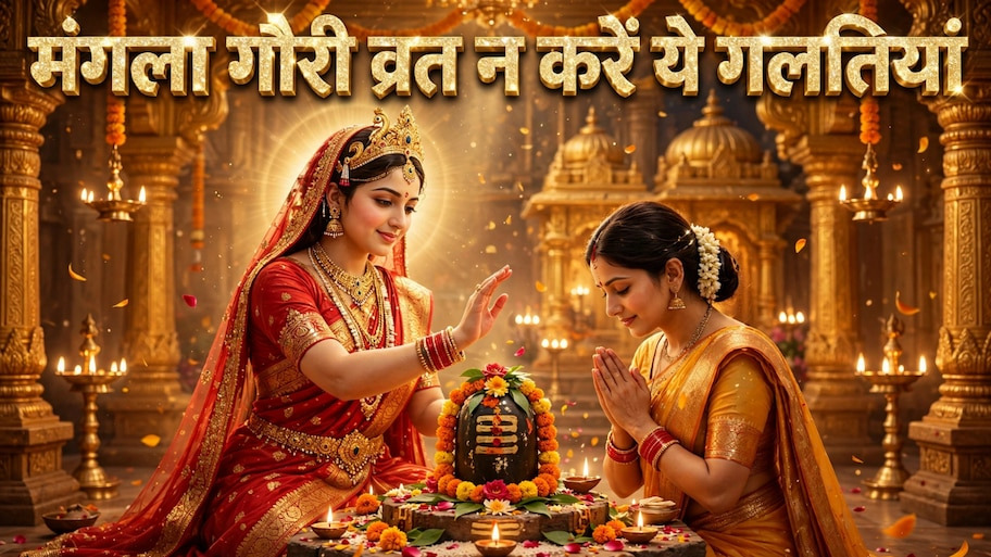 सावन के अंतिम मंगला गौरी व्रत पर न करें ये गलतियां, इन 3 उपायों को कर पाएं अखंड सौभाग्य का आशीर्वाद!