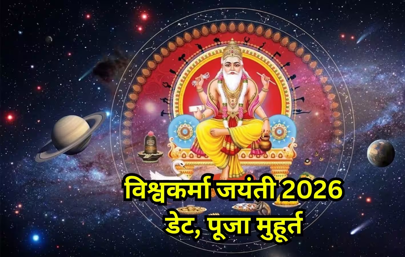 विश्वकर्मा जयंती 2026: जानिए इस साल कब मनाई जाएगी भगवान विश्वकर्मा की जयंती, शुभ पूजा मुहूर्त