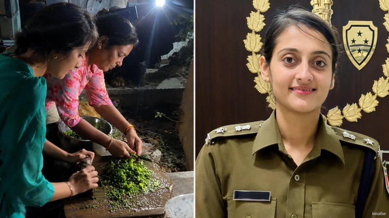 तेज-तर्रार महिला IAS ज्येष्ठा मैत्रेय ने सिलबट्टे पर बनाई स्वादिष्ट चटनी