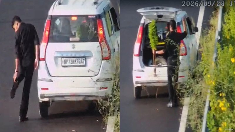 दिल्ली-देहरादून एक्सप्रेसवे की खूबसूरती पर चोरों की नजर और शर्मनाक वारदात