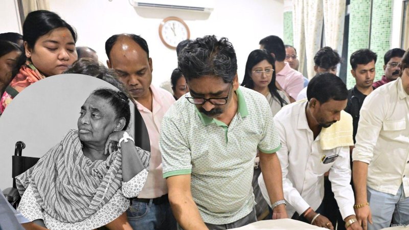 नेमरा में जहां गुरुजी पंचतत्व में हुए विलीन, उसी के बगल में होगा रूपी सोरेन का अंतिम संस्कार