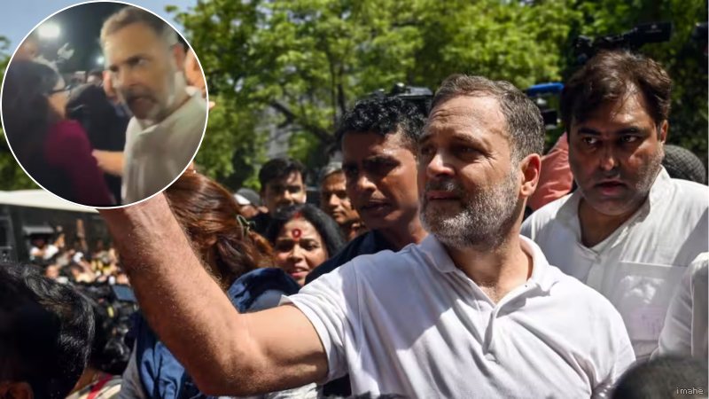 राहुल गांधी पर लगे गंभीर आरोपों के बाद महिला पत्रकार का इंटरव्यू
