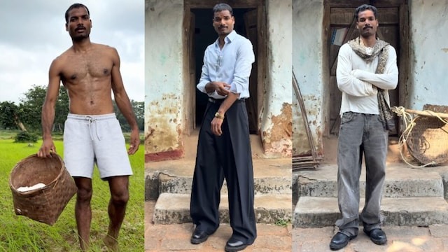 गांव के देसी छोरे का स्टाइल विदेशी, खेत में काम करते-करते बदल डाला लुक