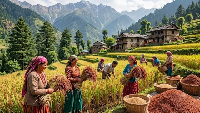 उत्तरकाशी का लाल चावल बना समृद्धि की पहचान, ₹60 से ₹140 पहुंचा भाव, जानिए कैसे महिलाओं की बदली किस्मत