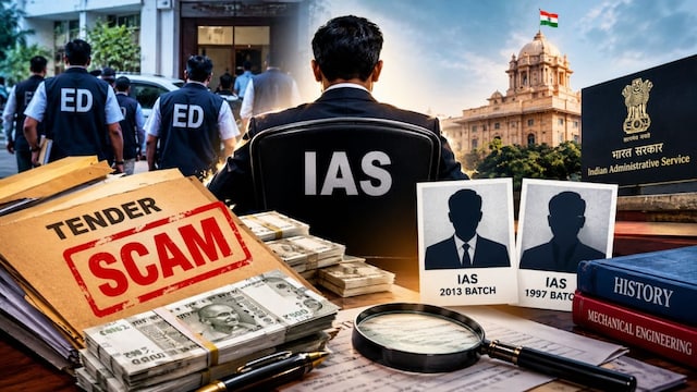  टेंडर घोटाले में आए 2 IAS के नाम, एक ने पढ़ा इतिहास, दूसरे ने की MTech